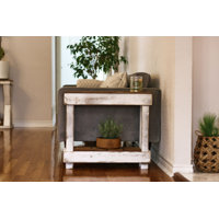Rayshaud Solid Wood End Table with Storage by Foundry Select