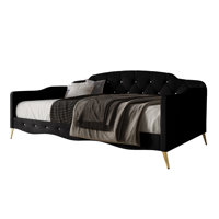 Arwilla Twin Size Daybed in Velvet by Mercer41