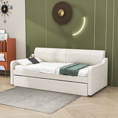 Chasan Twin Daybed with Trundle by Latitude Run