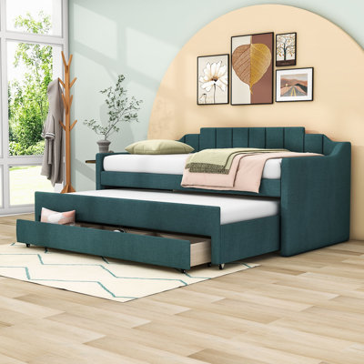 Twin Daybed with Trundle by Red Barrel Studio