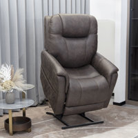 Luvell Power Lift Assist Ergonomic Recliner by Latitude Run