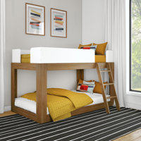 Ambur Twin over Twin Solid Wood Standard Bunk Bed by Isabelle & Max