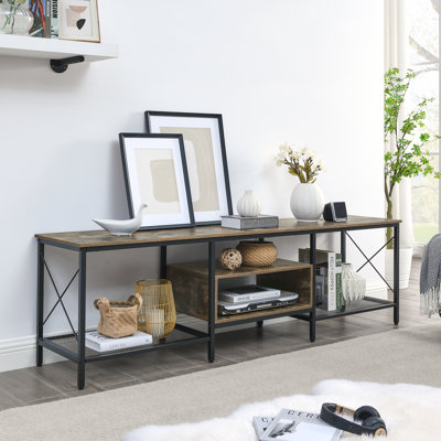 Pursley TV Stand for TVs up to 75", Entertainment Center Media TV Console Table for Living Room by Trent Austin Design