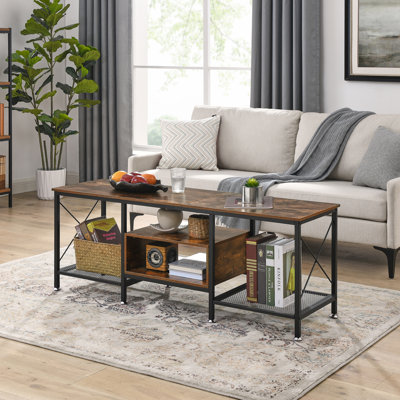 Pursley TV Stand for TVs up to 75", Entertainment Center Media TV Console Table for Living Room