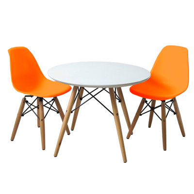 Townson Kids Solid Wood Round Play Table Chair Set by Isabelle & Max