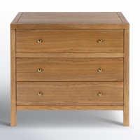 Celine 34" 3-Drawer Nightstand by Joss & Main