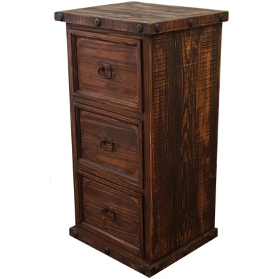 Evangalene 3 Drawer Vertical Filing Cabinet by Loon Peak