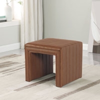 Askolds Modern Channel Ottoman by Wade Logan