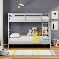 Klatt Solid Wood Twin Over Full Bunk Bed by Viv + Rae