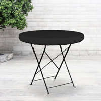 High Density Multipurpose Waterproof Round Table Top Cover, Indoor/Outdoor UV Protection Table Cover by Arlmont & Co.