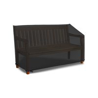 Outdoor Patio Bench Cover, High Density Multipurpose Waterproof Outdoor Bench Cover, Patio Lounge 3-Seat Deep Bench Cover by Arlmont & Co.