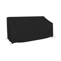 High Density Multipurpose Waterproof Outdoor Loveseat Bench Cover,Patio Louange 3-Seat Deep Bench Cover by Arlmont & Co.
