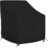 High Density Waterproof Outdoor Chair Cover, All Weather Protection Patio Deep Seat Corner Chair Cover by Arlmont & Co.