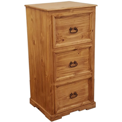 Deronna 3 Drawer Vertical Filing Cabinet by Loon Peak