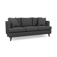 Loretosha 77" Square Arm Sofa by George Oliver