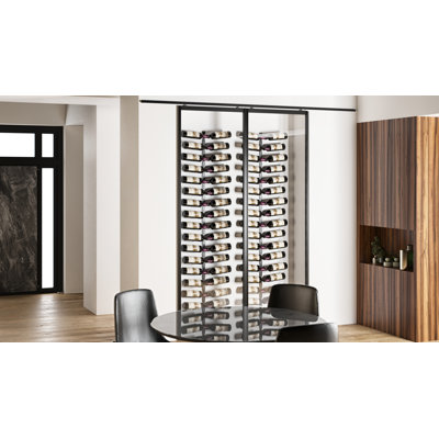 Latawn 2 Bottle Wall Mounted Wine Bottle Rack by Rebrilliant