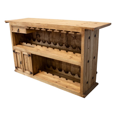 Barlet Bar with Wine Storage by Millwood Pines