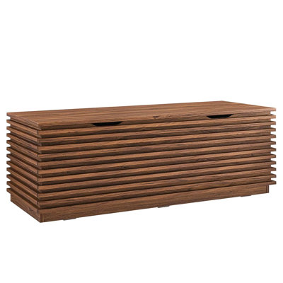Modway Render 47" Wood Grain Storage Bench by Modway