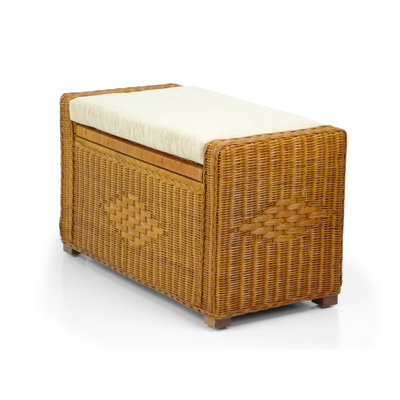 Adero 32" Wide Rectangle Storage Ottoman by Bayou Breeze