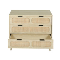 Crannell 3 - Drawer Nightstand by Bay Isle Home