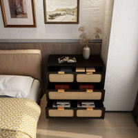 Crannell 3 - Drawer Nightstand by Bay Isle Home