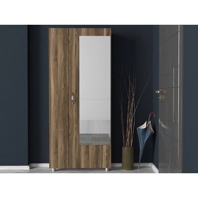 Carya Hall Tree with Shoe Storage by East Urban Home