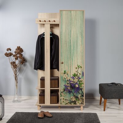 Spaulding Hall Tree with Shoe Storage