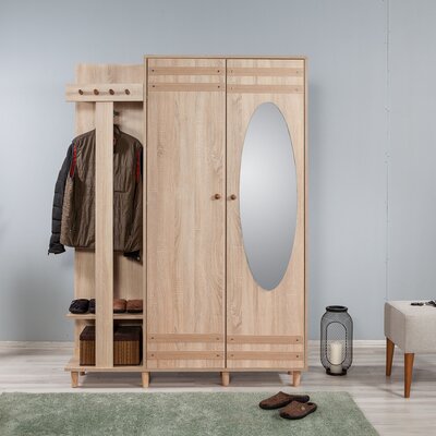 Caryol Hall Tree with Shoe Storage by East Urban Home