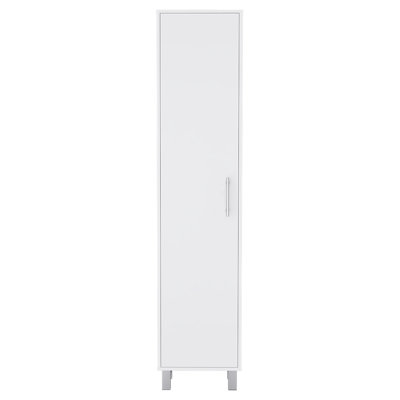 Amy-Lou Storage Cabinet, Buccan, White, Width X 15,7 by Latitude Run