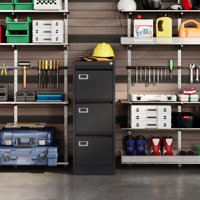 Hougabook 3-Drawer Vertical Filing Cabinet by Inbox Zero