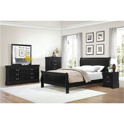 Aspasija King Platform 4 Piece Bedroom Set by Alcott Hill