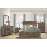 Eniel Queen Platform 3 Piece Bedroom Set by Millwood Pines