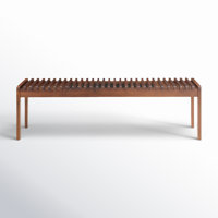 Cortes 60" Solid Wood Bench by AllModern
