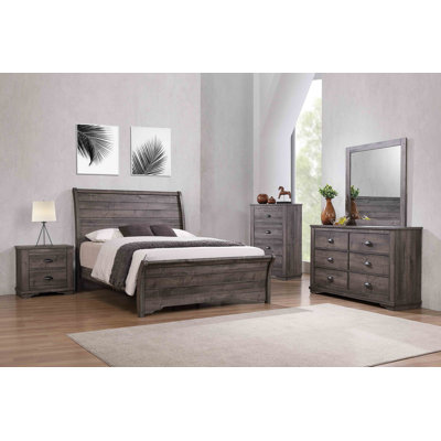 Jenevive Sleigh Bedroom Set Special Queen 3 Piece: Bed, 2 Nightstands by Winston Porter