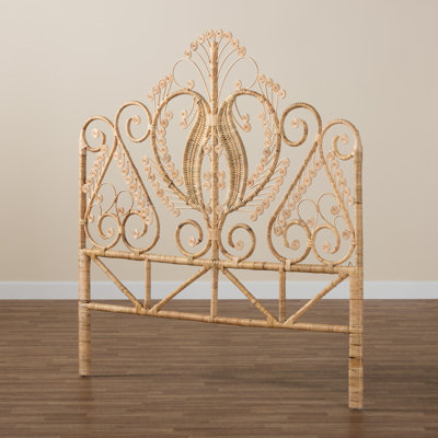 Bartosch Queen Rattan Panel Headboard by Bay Isle Home