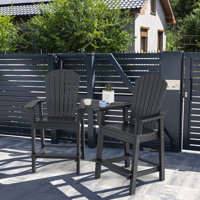 Aryabella Plastic Adirondack Chair by Rosecliff Heights