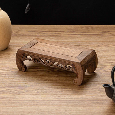 Maiteder Rosewood Plant Stand by Bungalow Rose