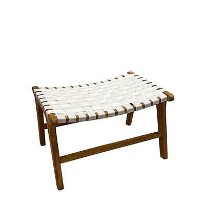 Hetherton Solid Wood Accent Stool by Millwood Pines