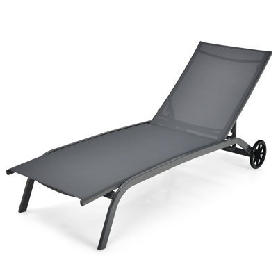 Jerrard 65" Long Reclining Single Chaise by Winston Porter