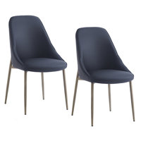 Barhorst Faux Leather Upholstered Side Chair by Willa Arlo Interiors