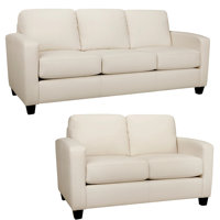 Watford 2 Piece Leather Match Living Room Set by Wildon Home