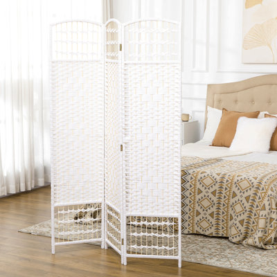 Alaudin Solid Wood Folding Room Divider by Lark Manor