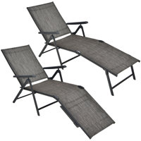 Shoucair 59" Long Reclining Single Chaise by Ebern Designs