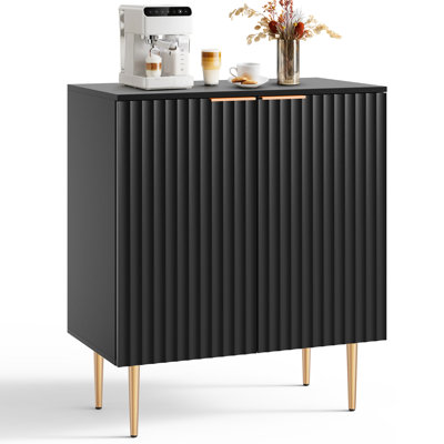 Rishaw 34.3" Tall Adjustable Shelf 2 - Door Accent Cabinet by Mercer41