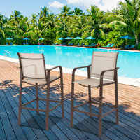 Joaovictor 27.6" Patio Bar Stool by Winston Porter