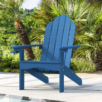 Roundup Plastic Adirondack Chair by Breakwater Bay