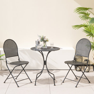 Jayonnie Round 2 - Person 24" Long Bistro Set