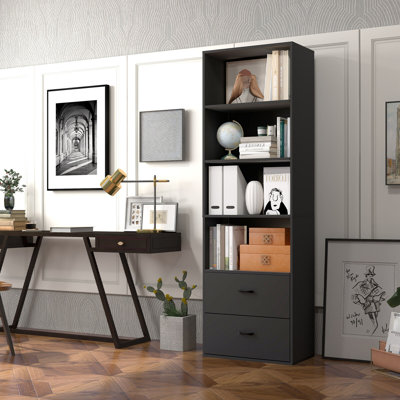 Aranea 74" H x 23.05" W Standard Bookcase by Wade Logan