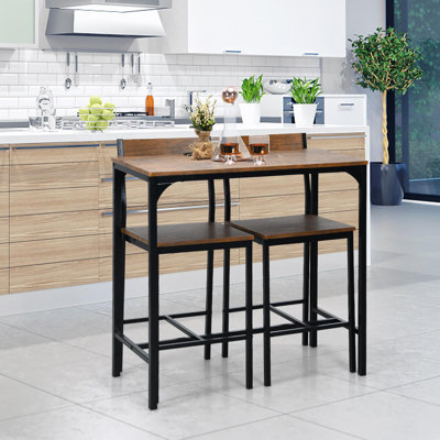 Agolagh Counter Height Table Dining Set by 17 Stories