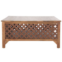 Nyah 4 Legs Coffee Table with Storage by Laurel Foundry Modern Farmhouse